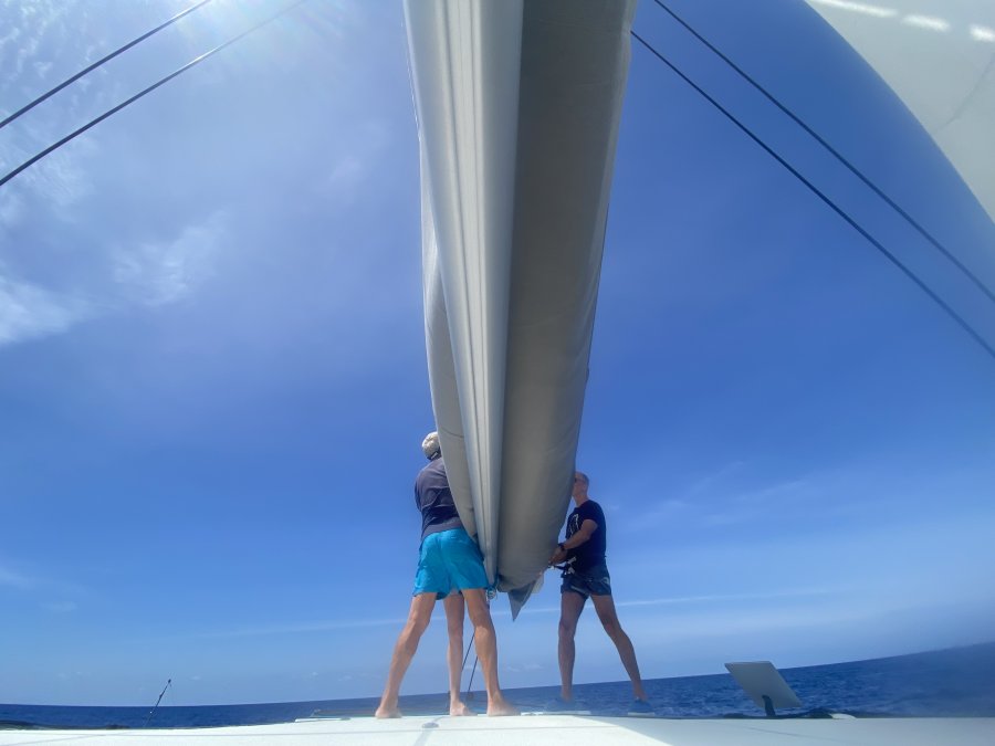 Première journée en transat vers les Acores